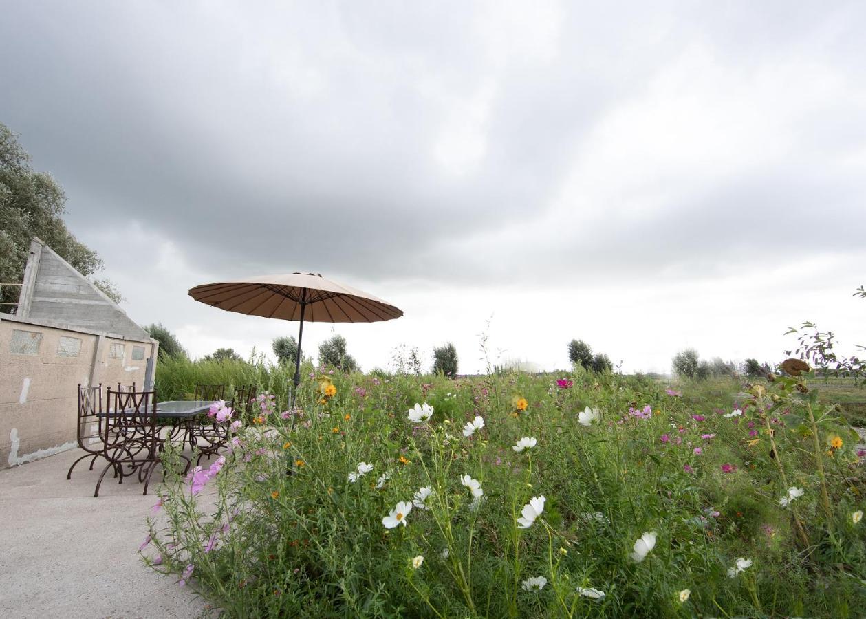 Landelijk Vakantiehuis In Diksmuide Met Een Tuin En Vijver Exterior foto
